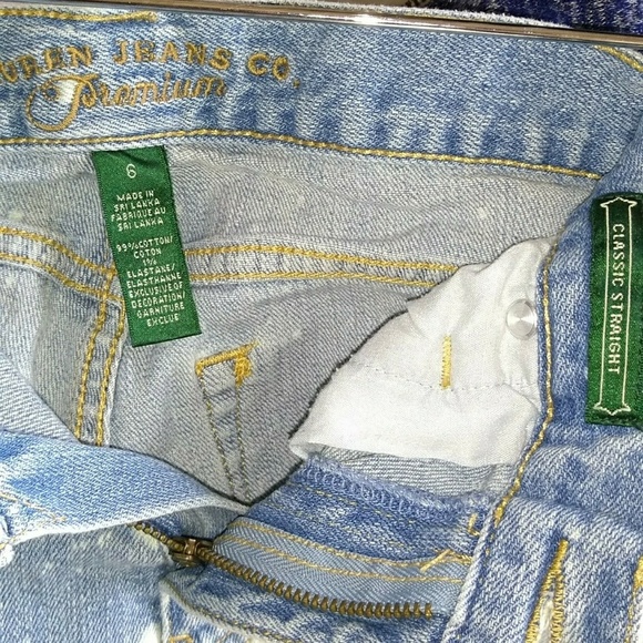 Vintage Ralph Lauren Distressed Denim Shorts - Picture 3 of 5